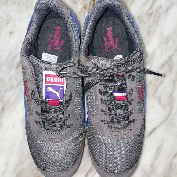 Puma Steeple Glitter Juniors - Picture 6 of 10